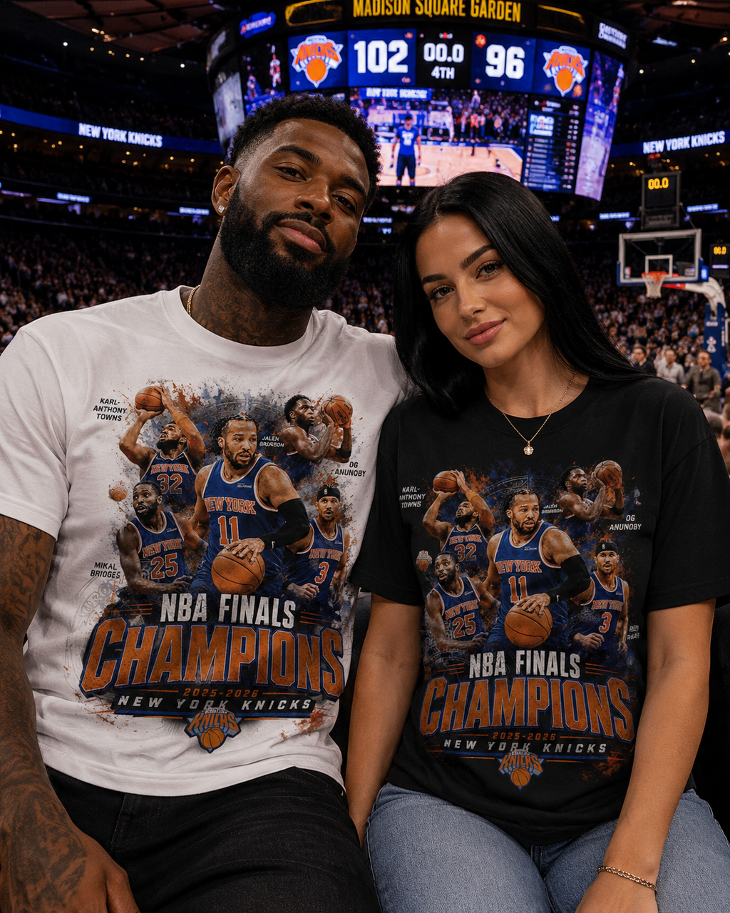 NY Knicks 2026 Champions T-Shirts