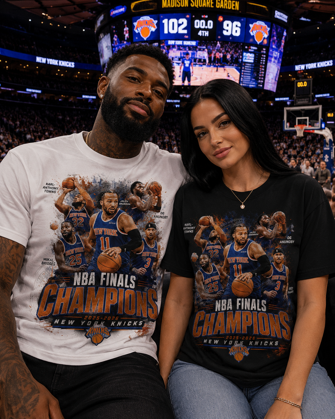 NY Knicks 2026 Champions T-Shirts