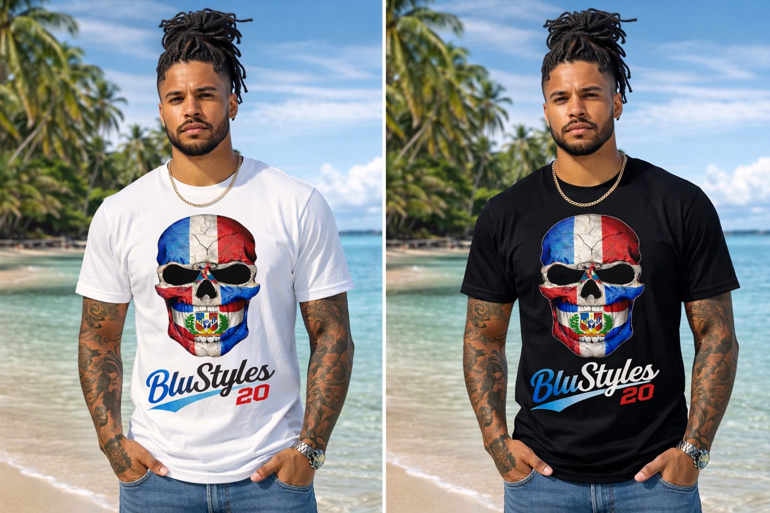 Dominican Republic Skull
