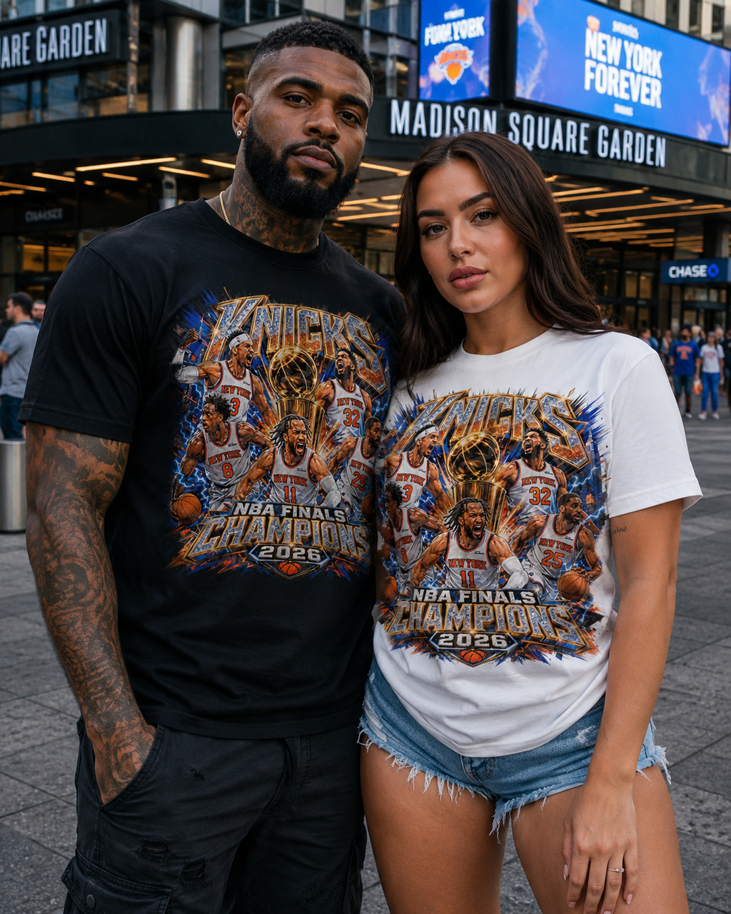 NY Knicks 2026 Champions T-Shirts