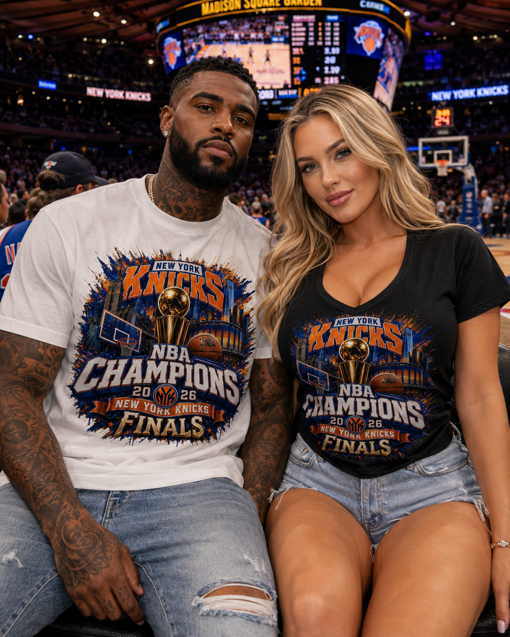 NY Knicks 2026 Champions T-Shirts