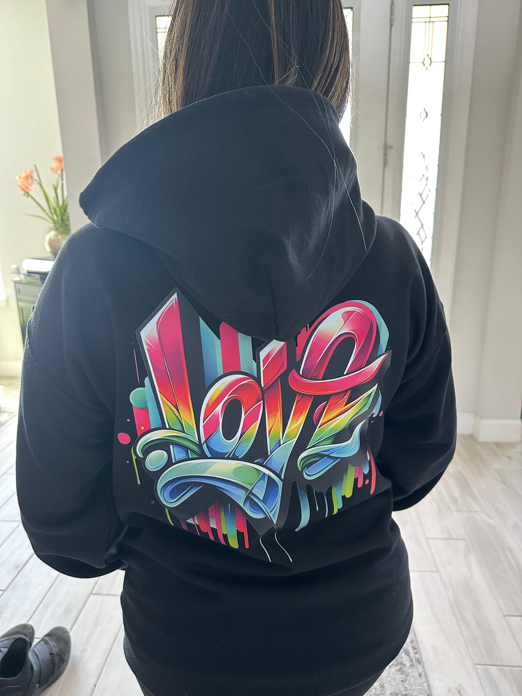 Love Graphic Hoodie