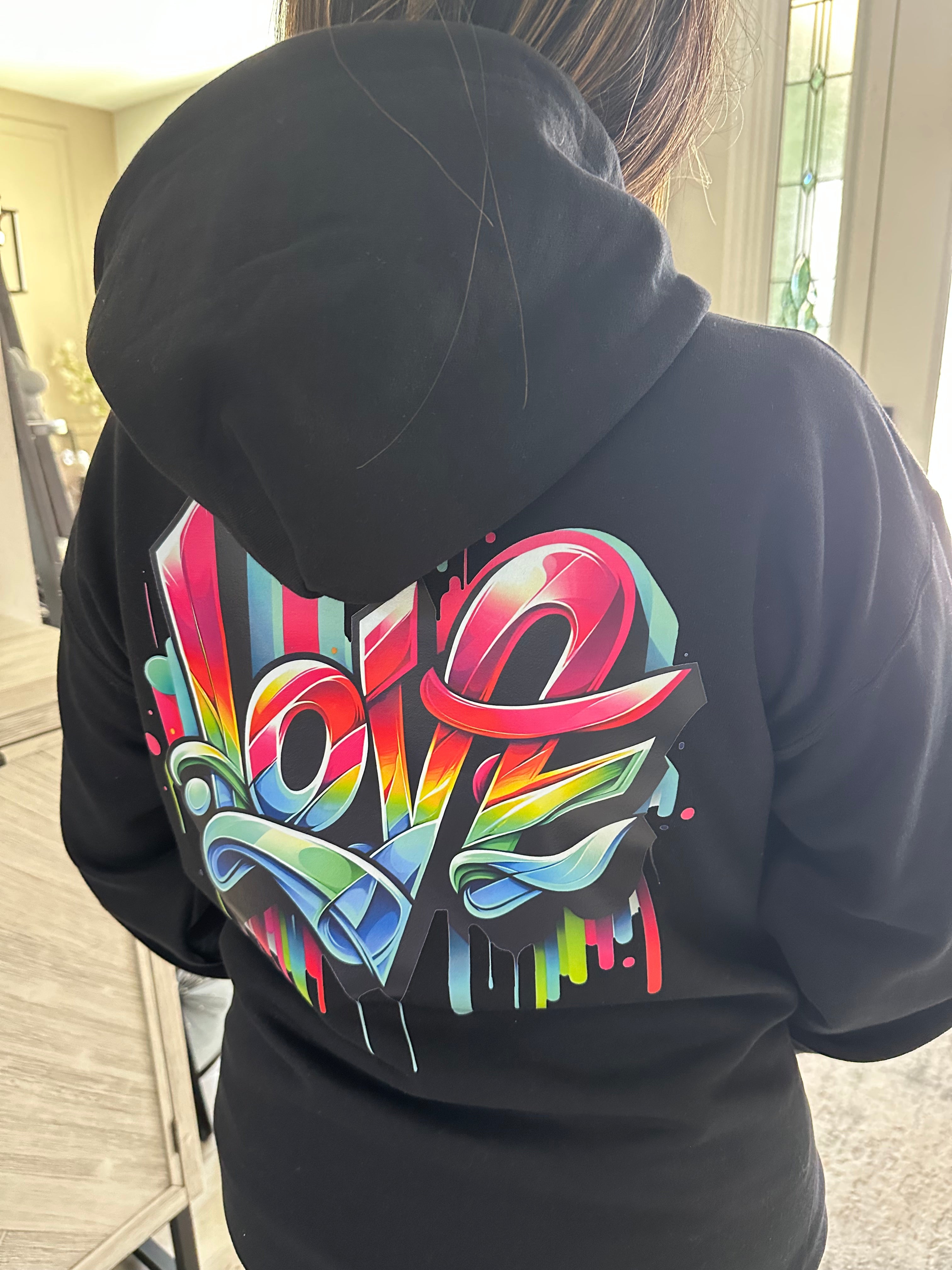 Love Graphic Hoodie