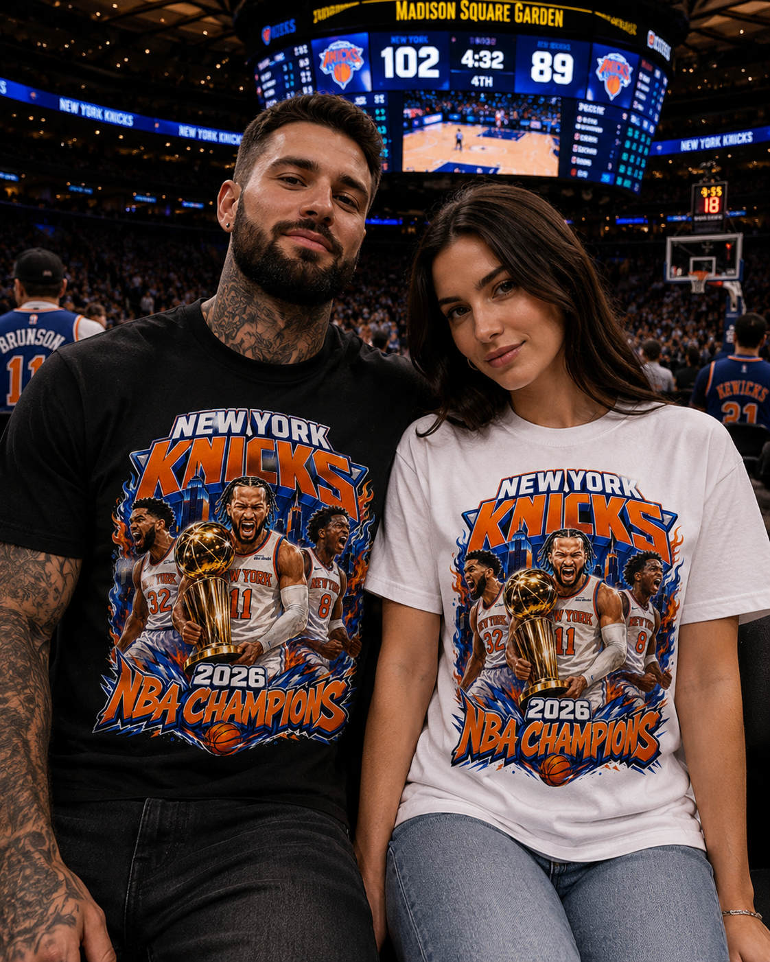 NY Knicks 2026 Champions T-Shirts